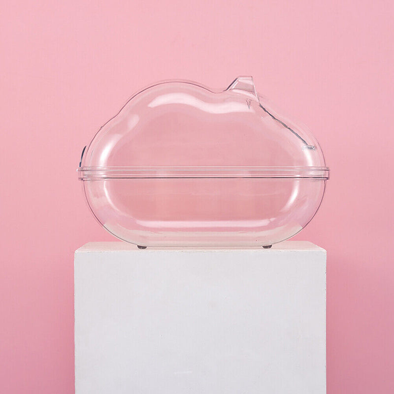 Pet Hamster Bathtub Sand Bath House Small Animal Bath Transparent Container Box