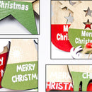 Christmas Tree Decoration Wooden Ornaments  Snowman/Elk/Angel Xmas Hanging