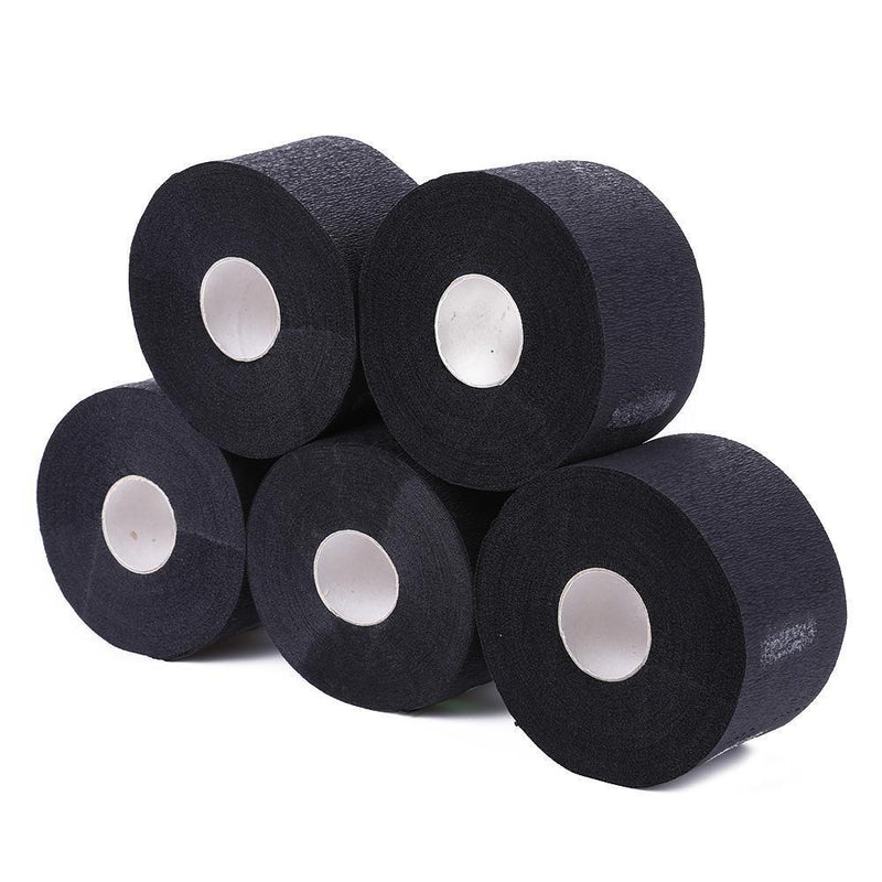 5 Rolls Necks Cover Ruffle Roll Paper Professional Hair Cutting Salon Tool Newly