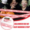 Halloween Warning Tape Sign Props Danger Warning Line Isolation Belt`