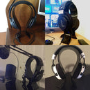 U Shape Headphone Display Stand Rack Acrylic Headset Desk Holder (Black) Newly
