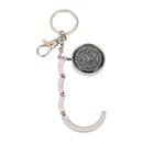 5pcs Zinc Alloy Rhinestone Folding Table Edge Handbag Hook Hanger (KD17)