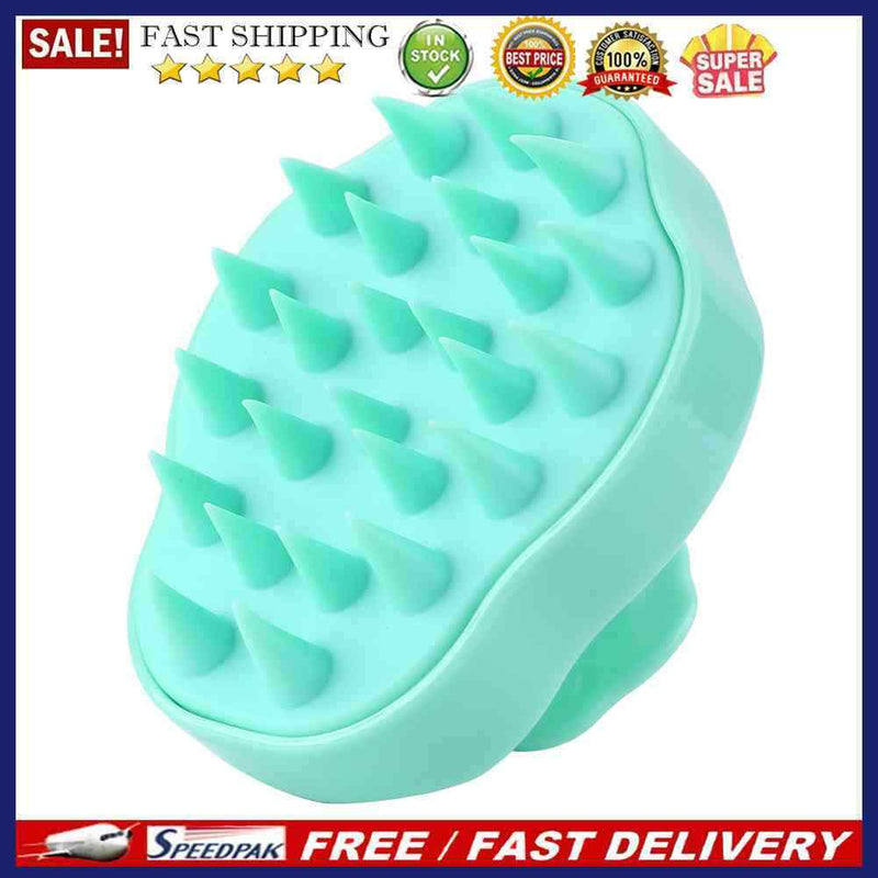 Silicone Hair Washing Brush Shampoo Comb Body Head Scalp Massage Brush