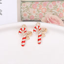 Decor Christmas Charms Enamel Pendants Xmas Tree Hanging Assorted Shapes