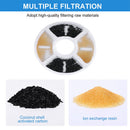 #A 125mm Carbon Filters Water Fountain Replacement for Pet Dog Cat Water Drinkin