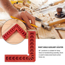 90 Degree Right-Angle Ruler Woodworking Right Angle Positioner (4 inch) Newly