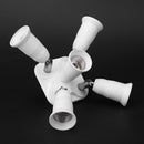 Adjustable E27 Splitter 5 Heads Lamp Base Adapter LED Bulb Holder Socket Newly