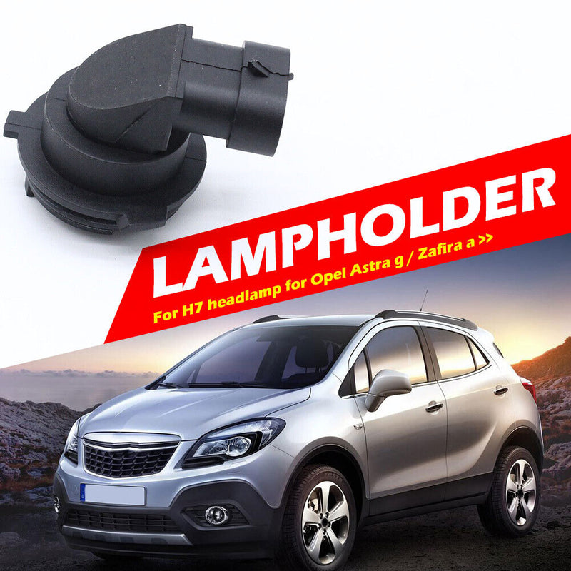 H7 Headlight Bulb Socket Lamp Holder Low Beam for Opel Astra G Zafira A Newly