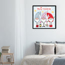 Oil Paint Christmas Goblin Picture Wall Artwork Home Decor Unique Gift Craft