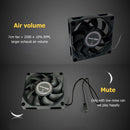 Silent Fan for Computer Cases Chassis Cooling Fan Hydraulic Bearing (7cm) Newly