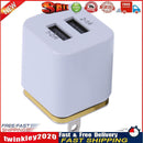 Universal US Plug 2.1A 2 Port USB Double Charging Adapter USB Charger Newly