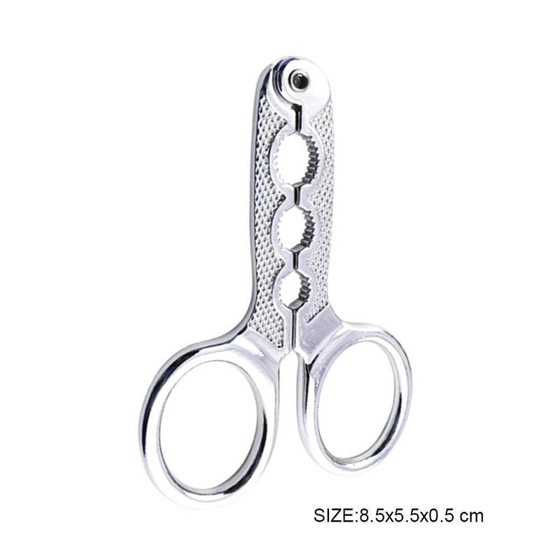 Multi-Function Melon Seed Pliers Scissors Nut Cracker Opener Clamp Shucker