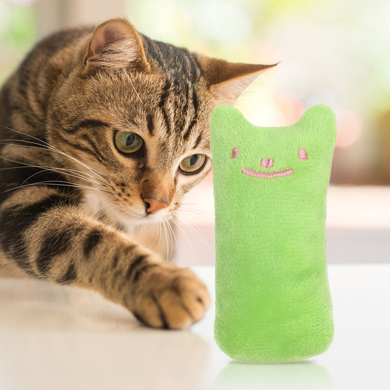 Cat Catnip Toys - Pet Supplies Kitten Plush Chew Toys for Cats (Green)