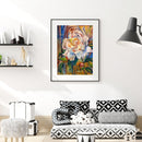 DIY Mosaic Rhinestone Drawing Blooming Flowers Full Drill Diamond Painting De