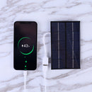 USB Solar Panel 5W 5V DIY Solar Charger 88x142mm for 3-5V Battery/Mobile Ph