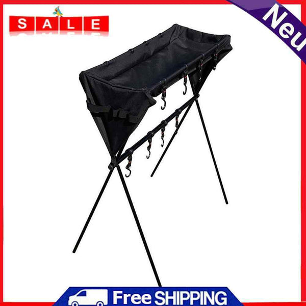 Outdoor Storage Rack Camping Hanging Organizer Hanger Portable Picnic Tripod