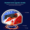 Plastic Hanging Basketball Basket Hoop Set Mini Basketball Board Frame (B) Newly