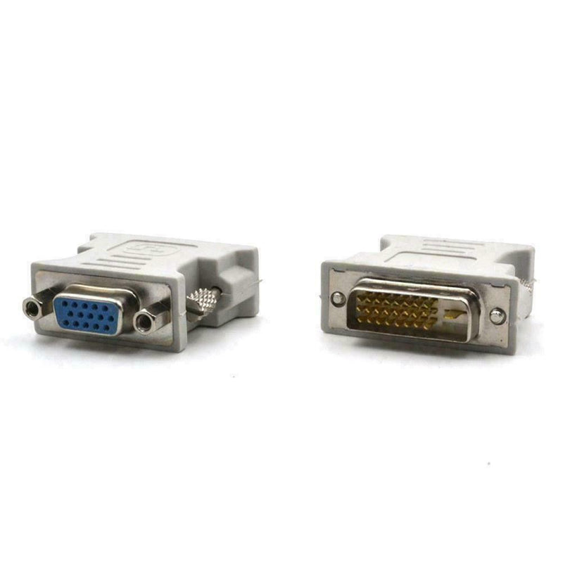 15 Pin VGA Female to DVI(24+1 Pin )Male Adapter Video J0Y4 Laptop F F0T2