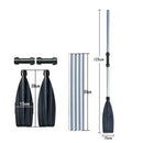 Boat Paddle Long Float Afloat Oars Fitting Boat Oars Boating Accessories