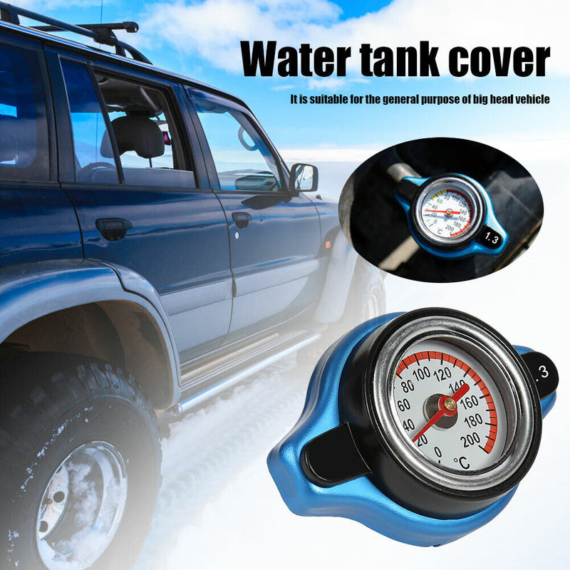 1.3 Bar Thermostatic High Pressure Radiator Cap with Temperature Gauge
