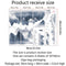Chinese Style Sunset Landscape Wall Stickers For Living Room Background Decor