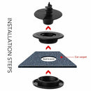 Resistant Carpet Fastener Clips Carpet Clips Car Floor Mat Buckle Antiskid Pad