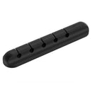 Silicone Cable Clips Organizer Holder Desk Cable Winder Cord Management C8 7Y4E