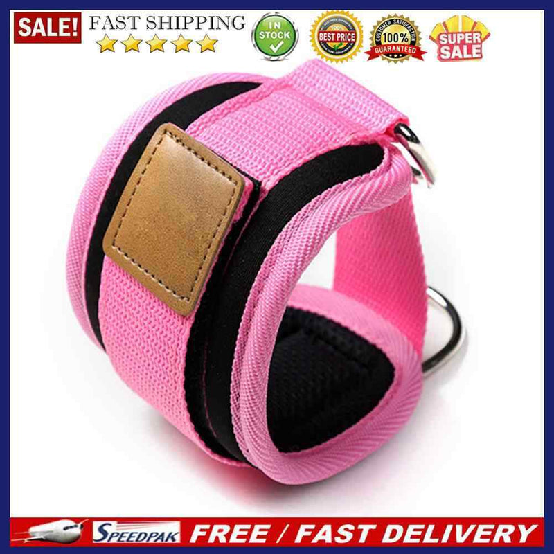 Gym Leg Strength Workouts Pulley with Buckle Sports Feet Guard Nylon Breath