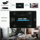 1080P SCART to HDMI-compatible Audio Video Converter + USB A to DC Cable fo