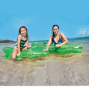 Crocodile Water Ride Toys Summer Pool Beach Floating Inflatable Alligator Seat