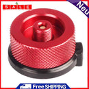 Outdoor Camping Picnic Stove Head Converter Long Flat Bottle Adapter Gasbre