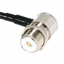 PL259 Antenna Connector Coaxiale Extend Cord Kabel SO239 16Ft Voor Autoradio