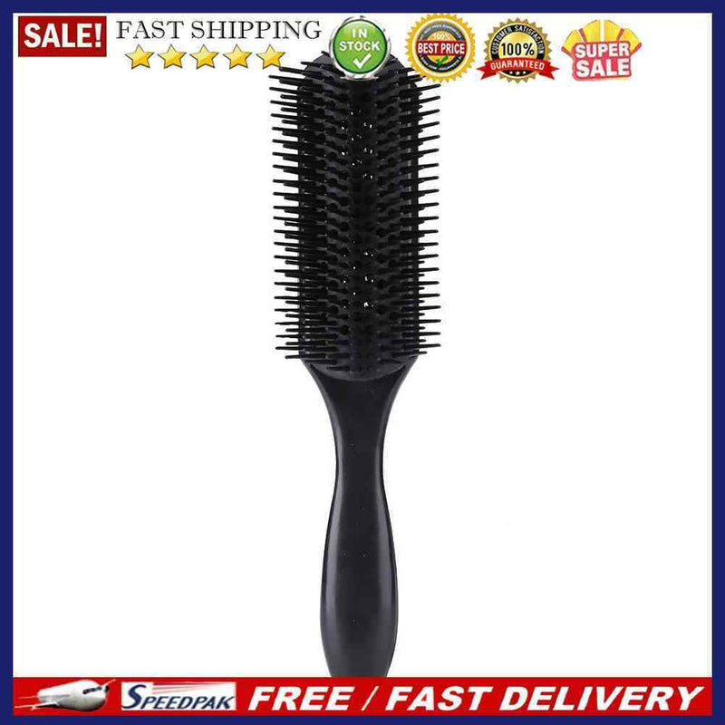 Men Hair Styling Comb Brush Removable Head Scalp Massager Brush Styling Too
