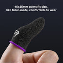 #A 1 Pair Gaming Finger Sleeve for PUBG Breathable Sweatproof Cover Cots