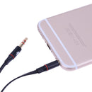 1 Female to 2 3.5mm Male Plug Y Splitter Stereo Mic Audio Adapter Cable