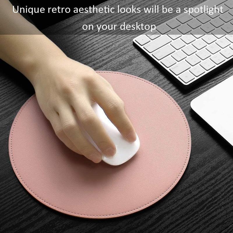 Writing Mat Home Office Laptop Computer PU Leather Keyboard Mice Mat Mouse Pad