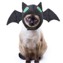 Cat/Dog Funny Teddy Cartoon Headgear Bat Headgear Pet Halloween Hat Adjustable