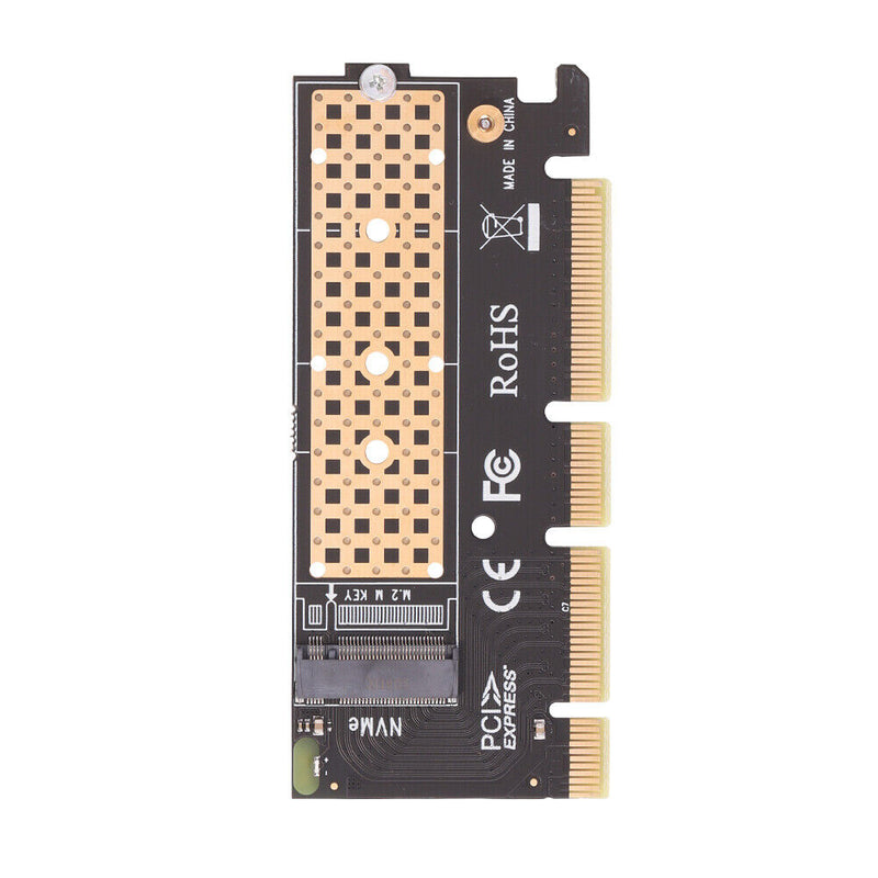 Computer NVME M.2 to PCI-E 16X Riser Card M-key M.2 PCIE X16 Expansion Extender