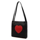 Summer Love Straw Woven Bags for Women Knitted Female Casual Bucket Shoulder Bag