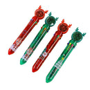 Merry Christmas Ten Color Pen Santa Claus Stationery Christmas Ballpoint Pen