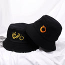 Men Fashion Gifts Cartoon Cap Sun Hat Dragon Pattern Bucket Hats Fishing Cap
