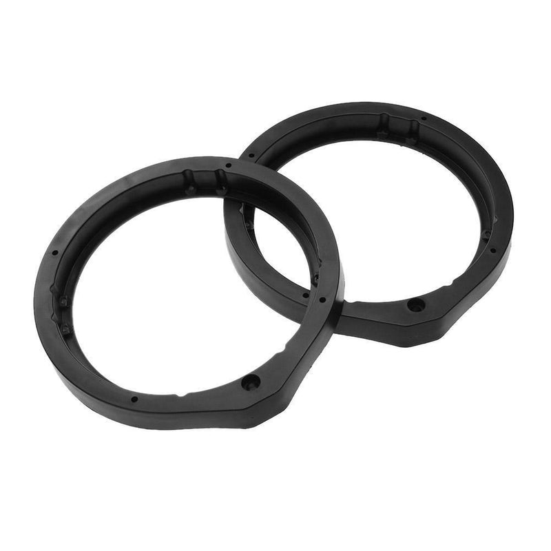 1 Pair 6.5"" Front Rear Door Aftermarket Speaker Adapter Plates for Hon