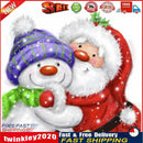 Diamond Painting 5D DIY Snowman Full Round Drill Rhinestone Picture Kit Newly