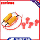 2x LED Car Light Resistance 50W 6ohm Load Resistors Automotive Turn Signal Lamp