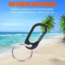 USB Rechargeable LED Telescopic Flashlight Zoomable Hanging Torch (Orange)