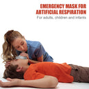 Protective Artificial Respiration Mouth Cover CPR Breathing Face Cover First Aid