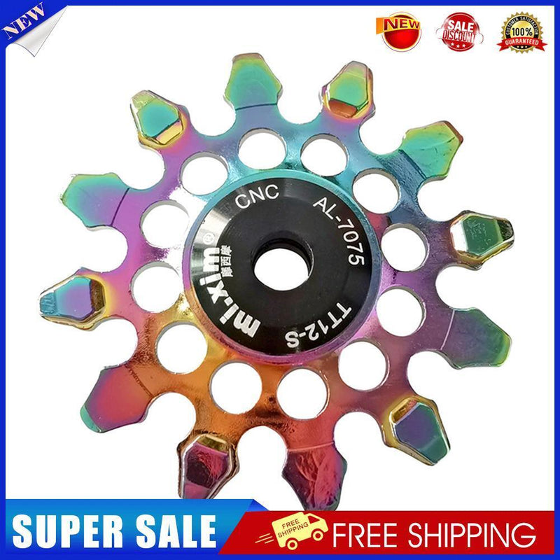 Mi.Xim 12T MTB Road Bike Rear Derailleur Guide Bearing Jockey Wheel (Color)