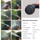 High Pressure Water Spray Garden Hose Pipe Adjustable Pro Spray Water Plant