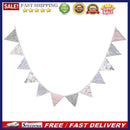 12 Flags Bunting Banners Triangular Flags Pennant Wedding Party Home Decora