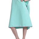 Water Absorb Quick Dry Hooded Changing Robe Beach Swimming Cloaks (Green) Newly